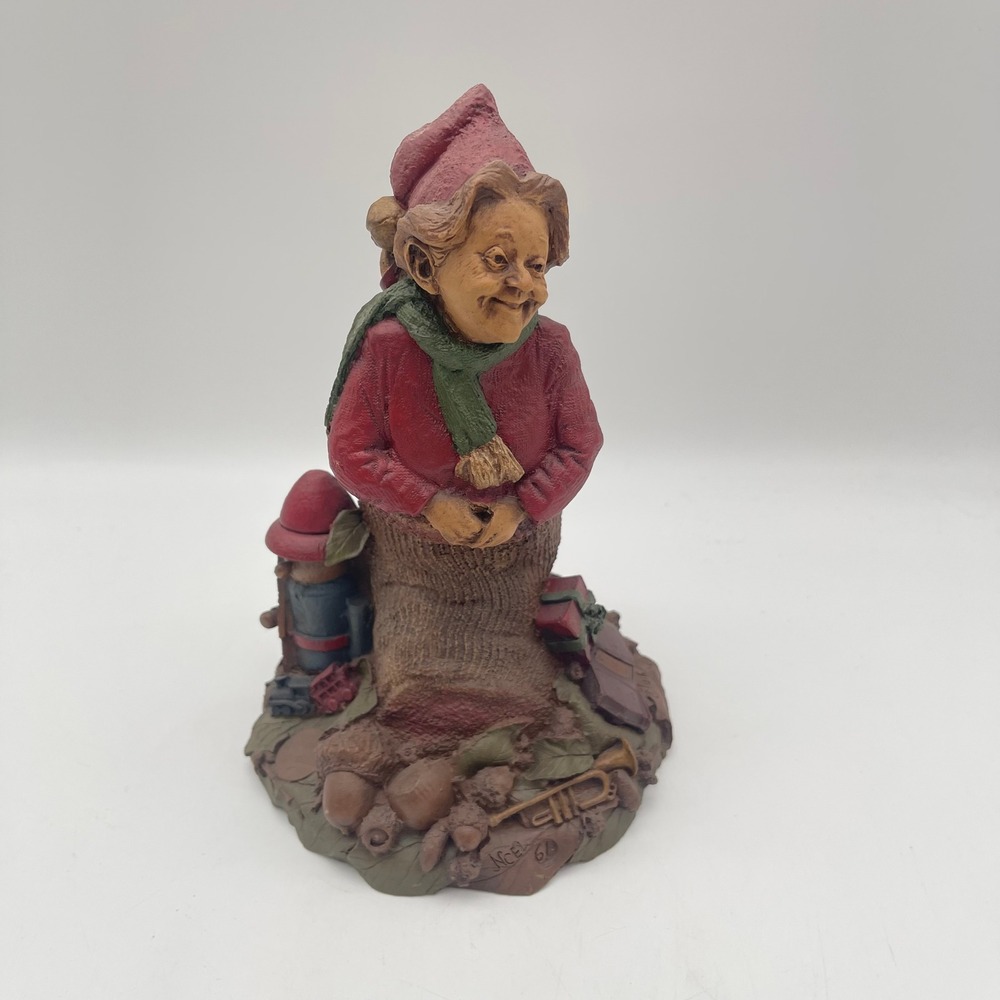 Tom Clark Gnome Noel Cairn Studio 1984 # 61 SIGNED COA ORIGINAL Box & PRICE TAG